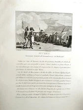 Engraving Fasts Of The French Nation - Suchet Lieutenant General 1796