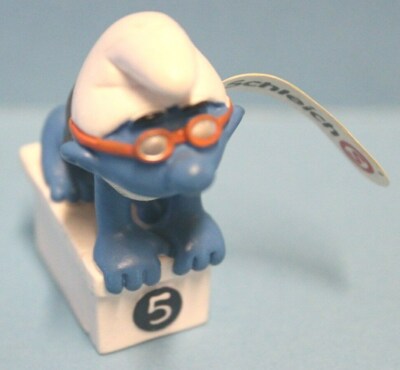 Schleich  Schlumpf 20736 Swimmer Puffi Pitufo Schtroumpf Smurf (Nr.57)