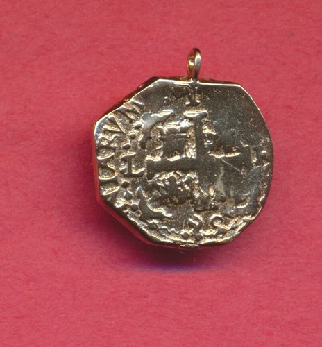 BEAUTIFUL 14kt. YELLOW GOLD DOUBLOON 