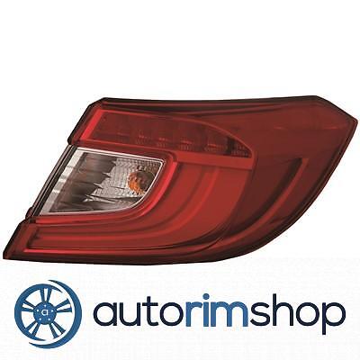HO2805118C Rear Passenger Side Tail Light Assembly for 18-21 Honda Accord Sedan