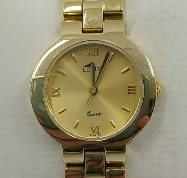 Orologio LOTUS Donna Placcato Oro 5 Micron Cassa Dorata | eBay