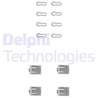Delphi ZubehöRsatz Scheibenbremsbelag Vorne FüR Fiat Fiorino Panda Seat LX0075