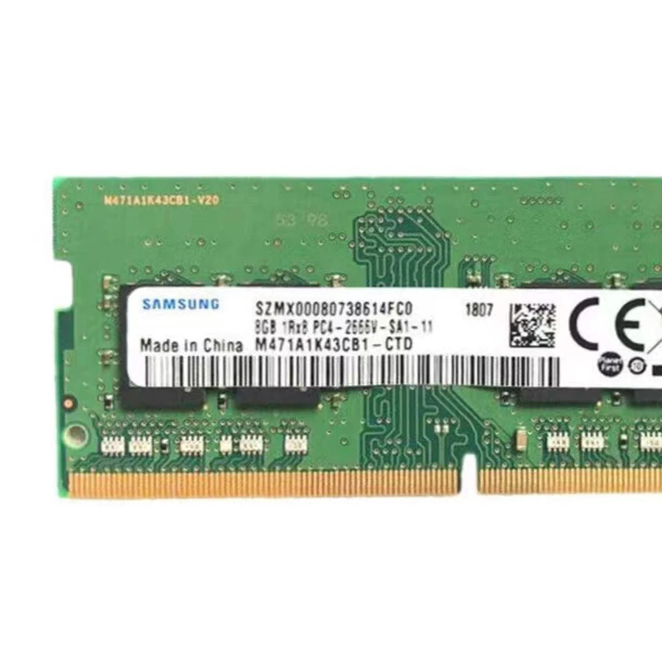 Samsung 32GB (4X 8GB ) DDR4 2666MHz PC4-21300 SODIMM Memory Ram M471A1K43CB1-CTD - Image 4 of 4