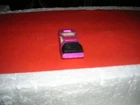 Lesney Matchbox Superfast Alfa Carabo circa 1970, pink with yellow chassis
