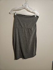 Shein Curve Women's Gray Strapless Mini Tube Bodycon Dress Size 0X