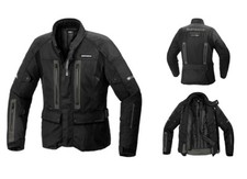 GIACCA MOTO SPIDI TRAVELER H2OUT M 48 NERO IMPERMEABILE IMBOTTITURA STACCABILE