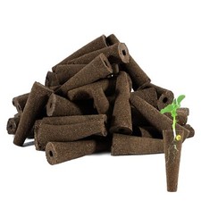 50 Pack Hydroponic Grow Sponges Kit Seed Starter Pods for Garden Plant Root 0.25 per gallon