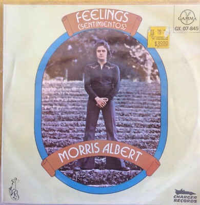 MORRIS ALBERT -FEELINGS- 1975 MEXICAN 7'' EP PS POP