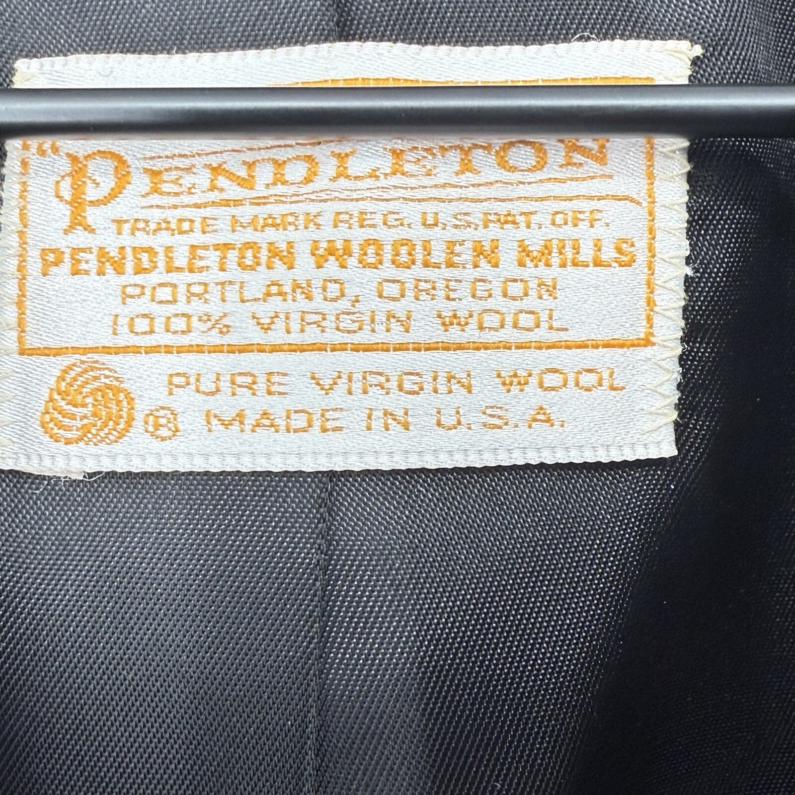 Pendleton 100% Wool Black Short Jacket Women’s Si… - image 3