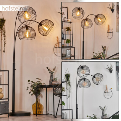 Steh Stand Lampen Leuchten verstellbar Wohn Schlaf Zimmer Beleuchtung 3-flammig