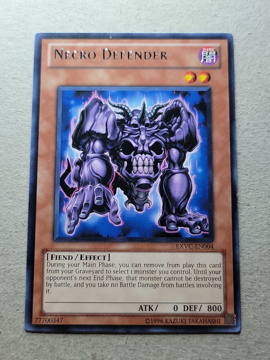 Necro Defender - EXVC-EN004 - Rare - Unlimited - YuGiOh-LP