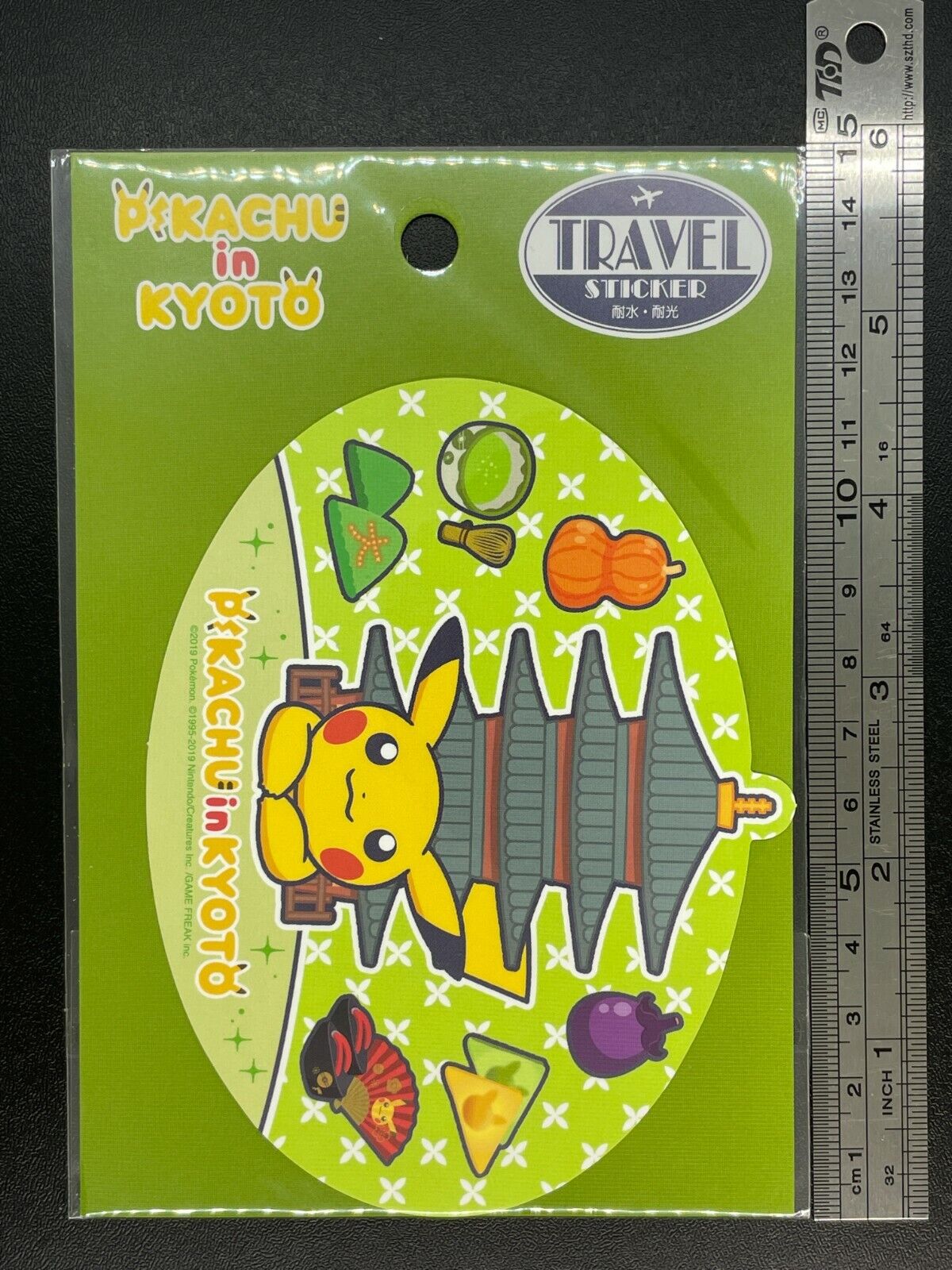 Pokemon Kyoto Sticker Sheet – Pika Dude