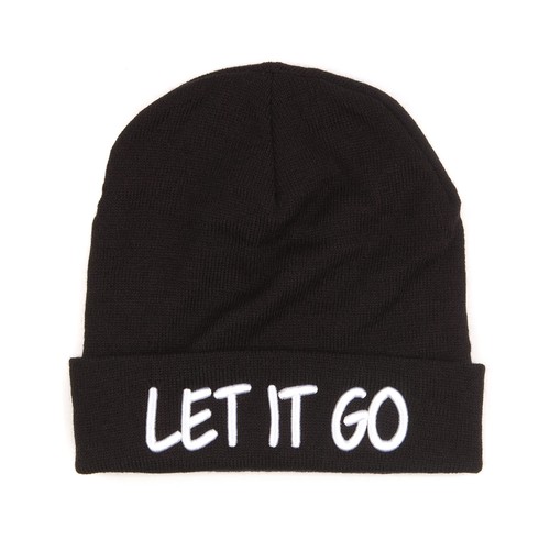 Embroidered Logo Cuff Beanie Hat 
