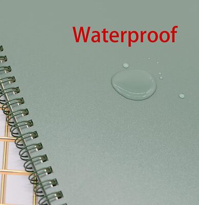 Retro Wire Binding Spiral Sketchbook Kraft Paper Cover Coil Notebook