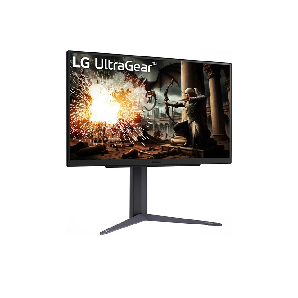 LG 27GS75Q-B 27 inch Quad HD Rapid IPS LCD 180Hz 1ms HDR10 Flat Gaming Monitor - Image 2 of 4
