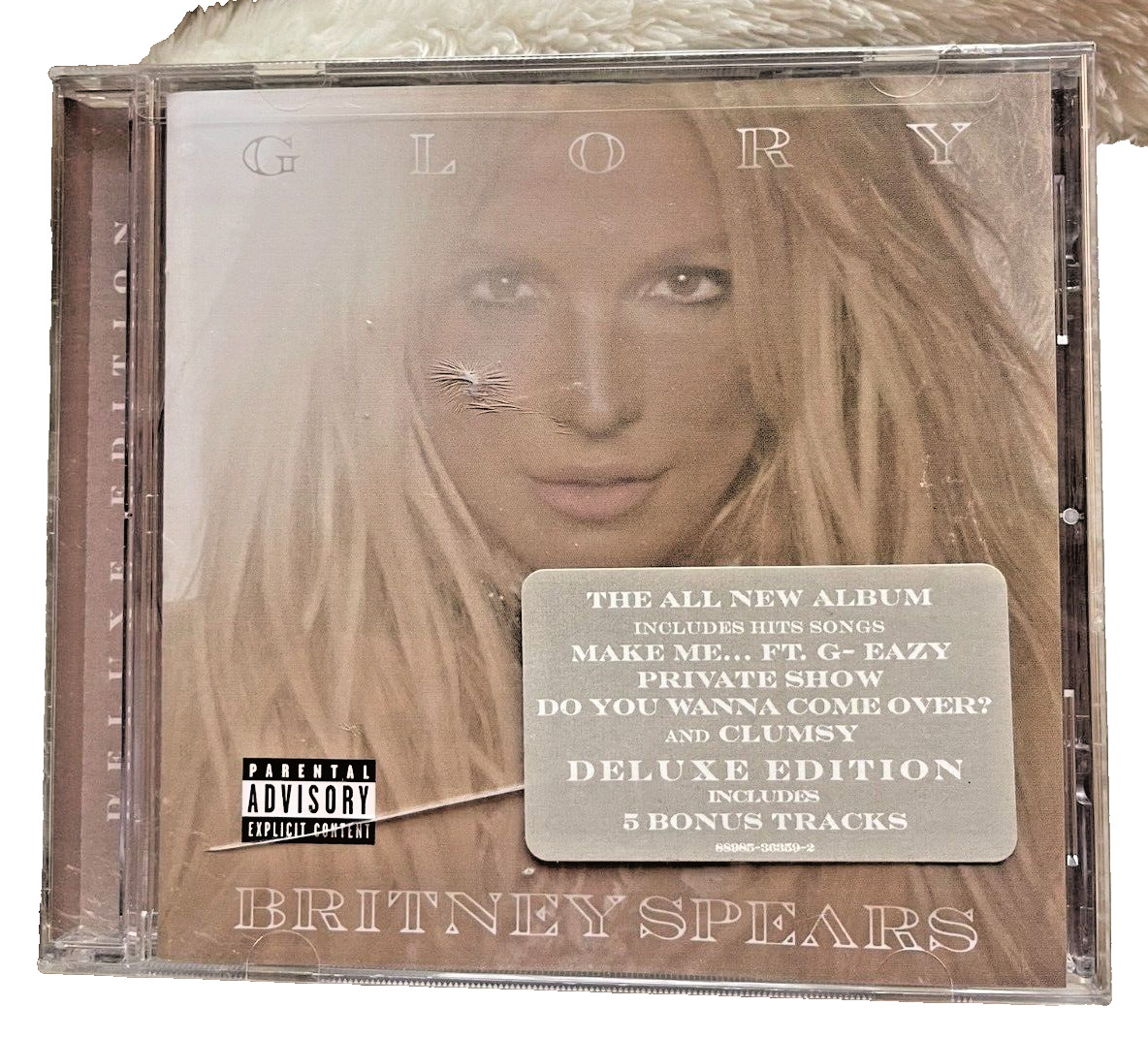 Britney Spears - Glory (Deluxe Version) (CD) New Sealed Rare 5 Bonus Tracks