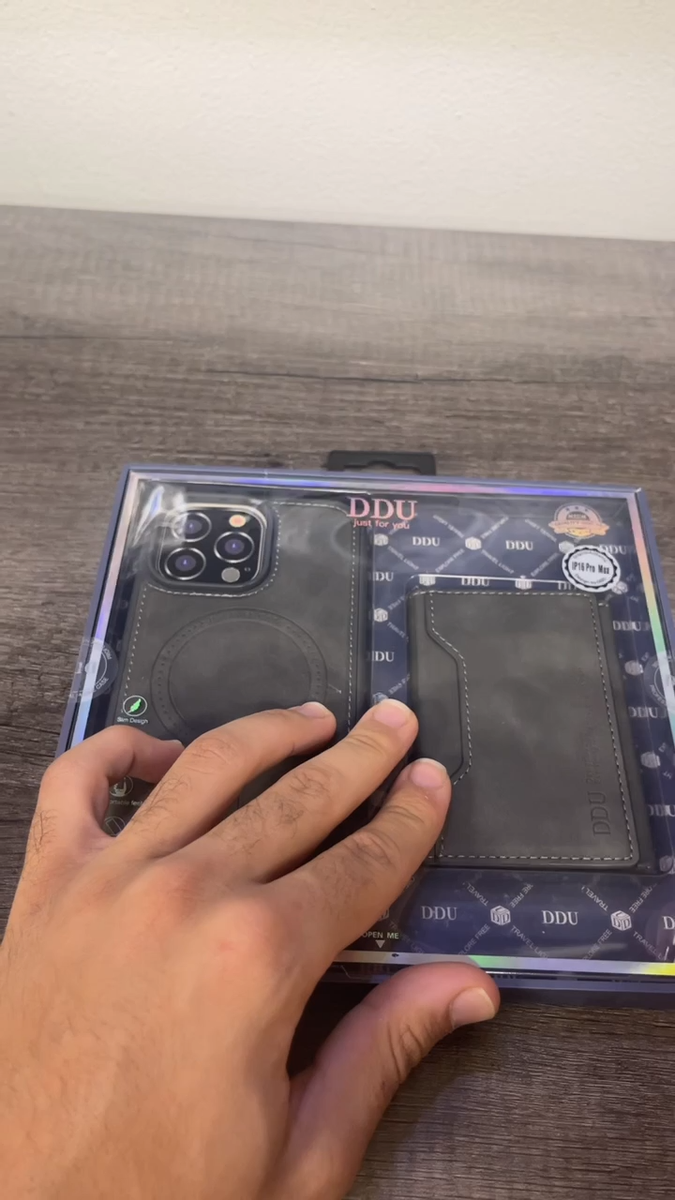 iPhone 16 pro leather case with detachable wallet | eBay