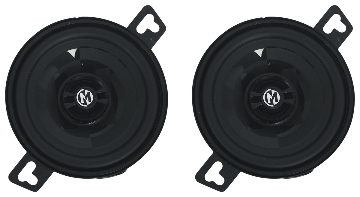 Memphis Audio PRX3 3.5" 30W Car Speakers - Pair With Pivot Tweeters For Enhanced Sound