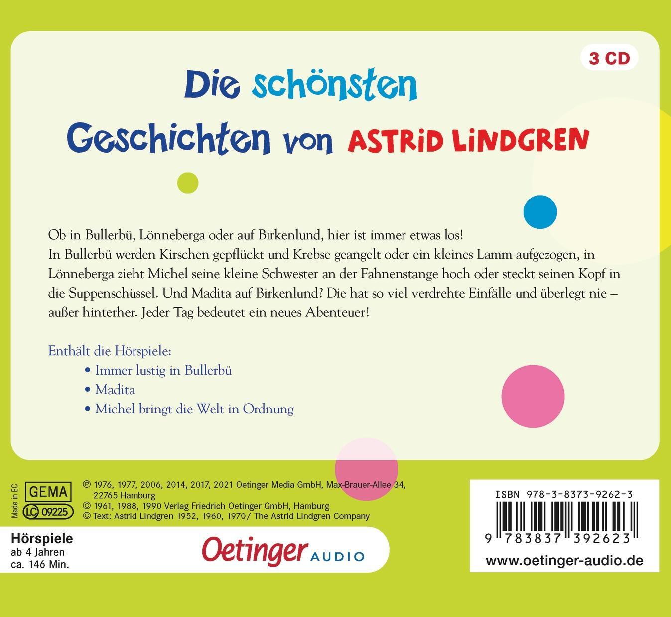 Thumbnail - Die Schönsten Geschichten Von Astrid Lindgren Astrid Lindgren -