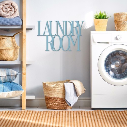 Scritta Laudry Room Scritta In Legno Da Appendere Scritta Arredo Casa Moderna - Imagen 11 de 30