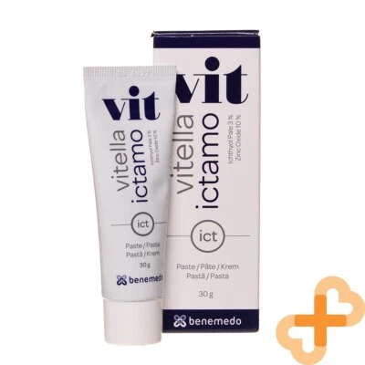 VITELLA ICTAMO Cream 30g Soothing Promotes Skin Regeneration Acne Prone Damaged
