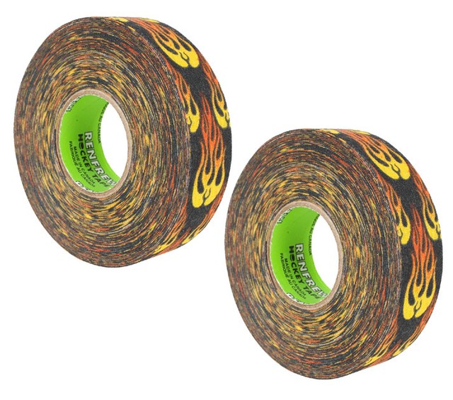 2 Renfrew Hockey Stick Tape Flames 1"x27 yds eBay