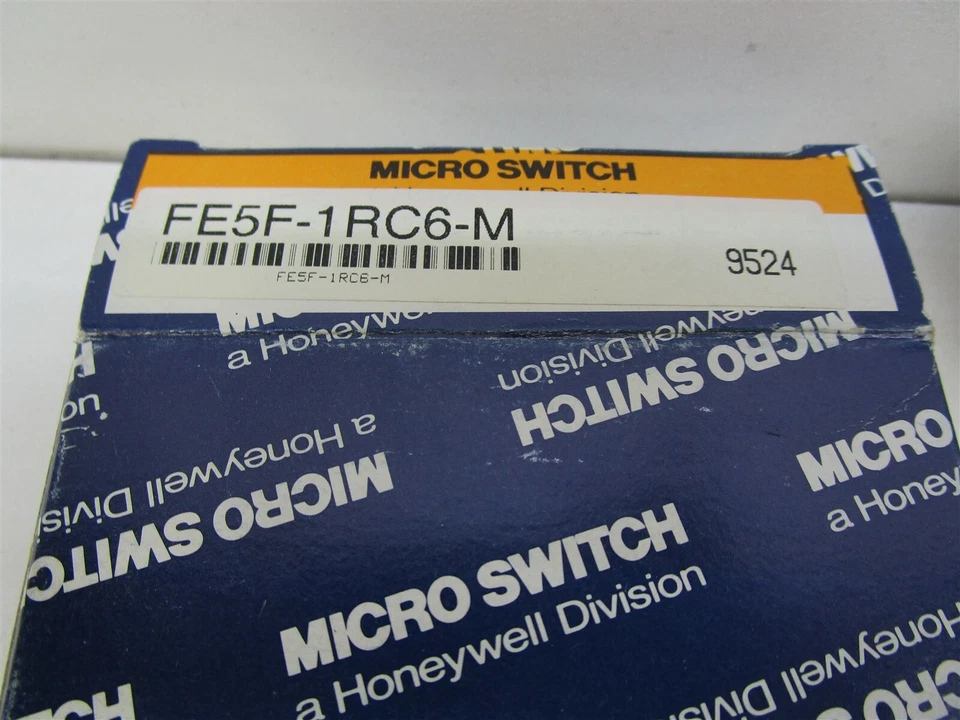 Sensor de control fotoeléctrico de fibra óptica Honeywell Micro Switch FE5F-1RC6-M NUEVO DE STOCK Foto 2 de 3