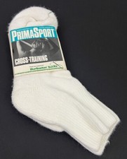 Vintage PrimaSport Burlington Socks Cross Training Quarter Top Women's 4-10 1/2