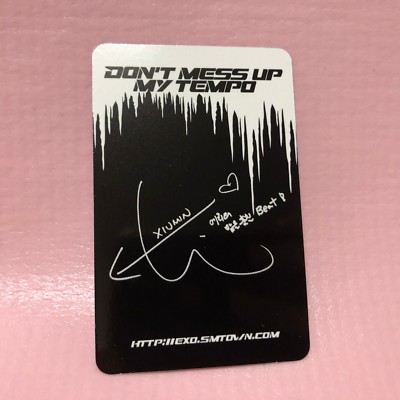 EXO 直筆サイン入りアルバム DON'T MESS UP MY TEMPO EXO 直筆サイン入りアルバム DON'T MESS UP MY TEMPO EXO 5th