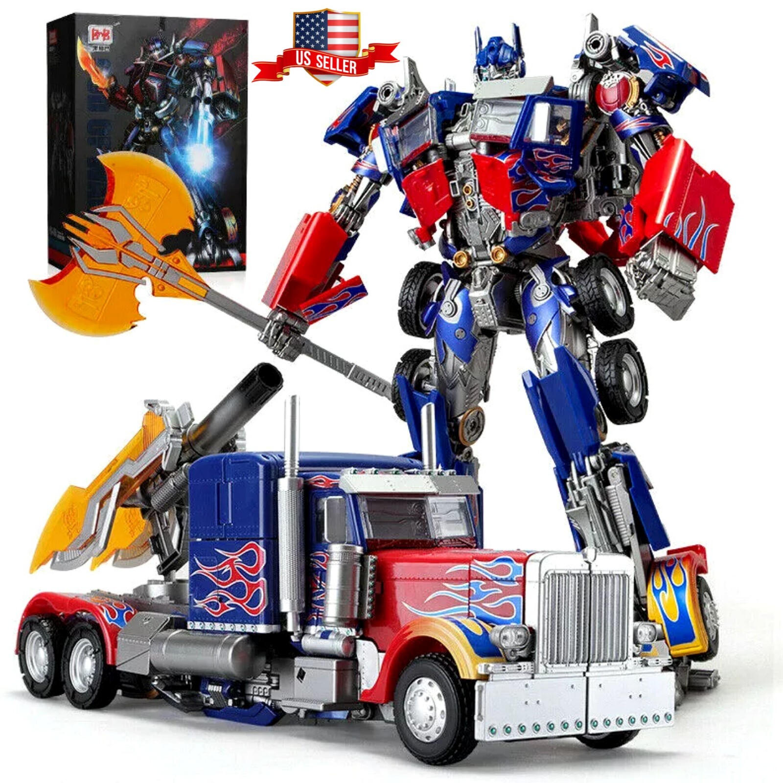 US SHIP_BMB Oversized LS-03 Commander OP Optimus 30cm Figure/Collectible/Gift