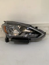 2016-2019 Sentra Halogen Headlight Headlamp w/Bulb Replacement RH Passenger Side