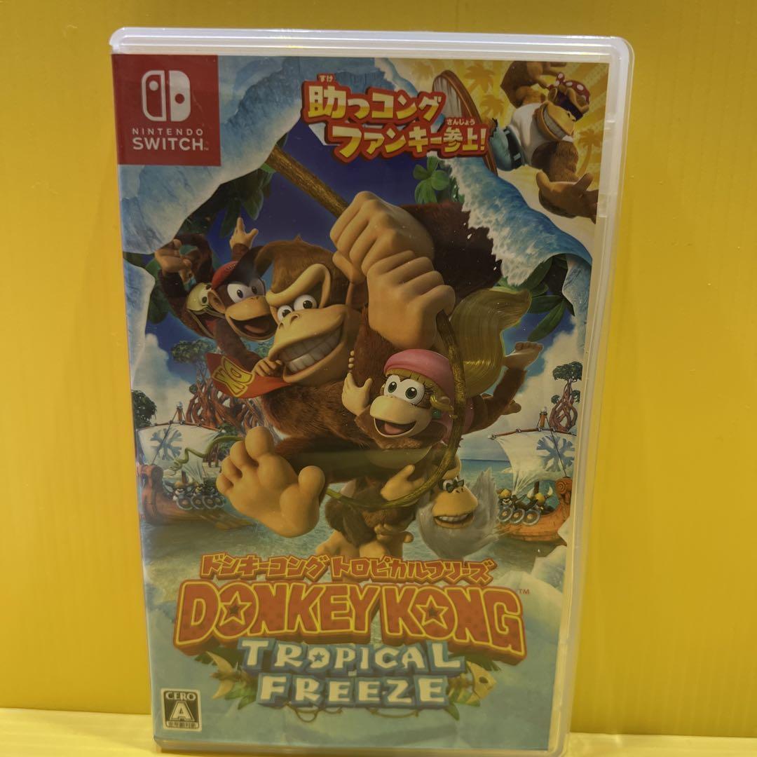 Freeze Switch Donkey Kong Country New Game Tropical Freeze Donkey