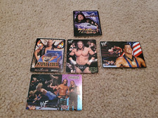 WWF Racing Wrestling Vending Machine Collectible Stickers Lot of 5