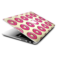 Skin Decals Wrap for MacBook Pro Retina 13" - Pink Sprinkles Donuts