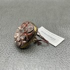 Stephen Dweck Carved Flower Jasper Bronze Womens Statement Ring Size 7 USA