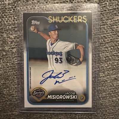 Jacob Misiorowski 2024 Topps Pro Debut Autographs #PD-171 Shuckers