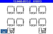 Ate 13.0460-0513.2 Zubehörsatz für Scheibenbremsbelag Zubehörsatz 