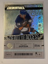 2023-24 Upper Deck Credentials - Debut Ticket Access William Dufour /799 RC)
