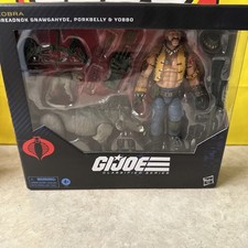 G.I. JOE CLASSIFIED  125 DREADNOK GNAWGAHYDE  PORKBELLY   YOBBA 6  FIGURE