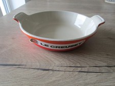 PLAT A GRATIN N° 18 LE CREUSET EN FONTE ÉMAILLÉE ORANGE NEUF