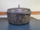 Vintage Griswold #8 Cast Iron 1278C Dutch Oven with Lid