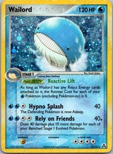 SWIRL Wailord DMG Holo Holo Rare Legend Maker 14/92 HP on eBay