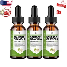 Graviola Soursop Extract Soursop Bitters Liquid Drop for Regeneration Immune