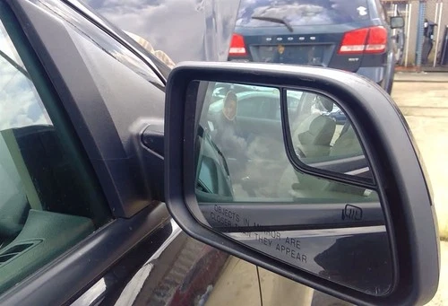 11 12 2013 14 Ford Edge Passenger RH Side View Mirror in UH Black | Heated