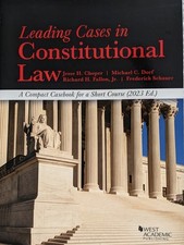 Leading Cases in Constitutional Law
