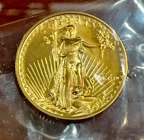 1986  American Gold Eagle Coin (1/10 oz) $5 - BU -