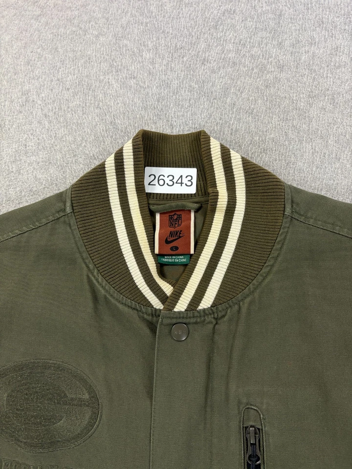Jaqueta Green Bay Packers Nike costurada NFL Stadium (grande masculina) verde - Imagem 4 de 4