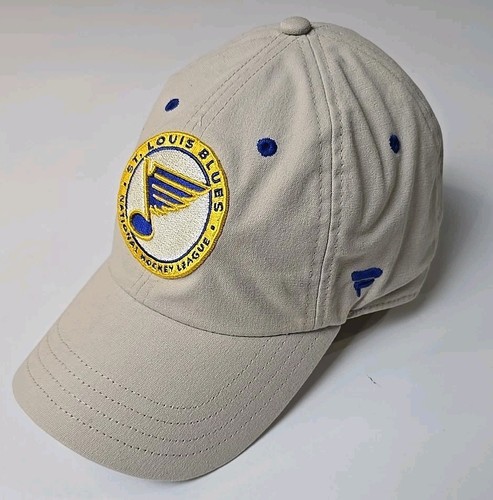 Fanatics Vintage Hockey St. Louis Blues NHL Slide Back Hat Cap OSFM Pre-Owned - Picture 6 of 16