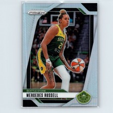 2024 Panini Prizm WNBA Mercedes Russell #109 Silver Prizm Seattle Storm