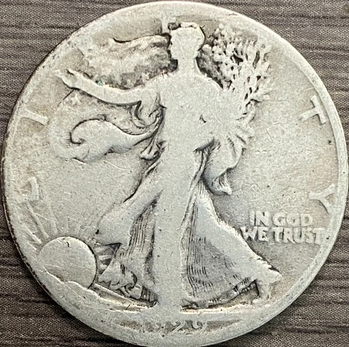 1929-S Walking Liberty Half Dollar — photo from another recent sale